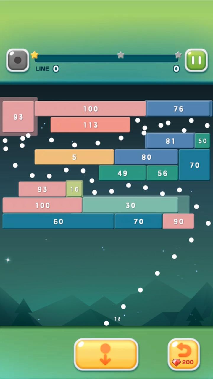 اسکرین شات 5 بازی Bricks Breaker Shot