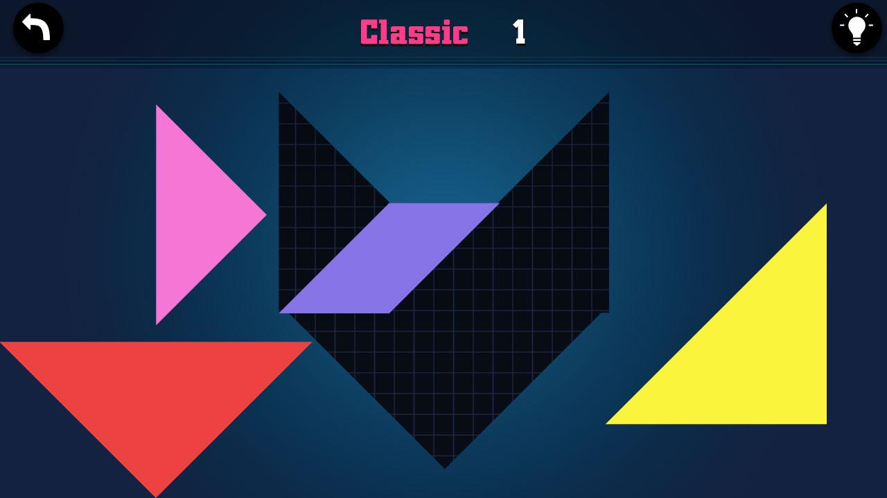 اسکرین شات 1 بازی Tangram King