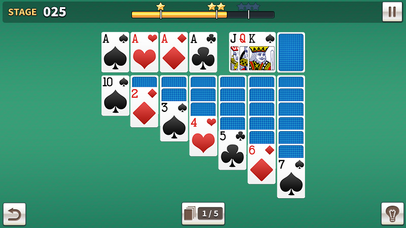 اسکرین شات 1 بازی World Solitaire