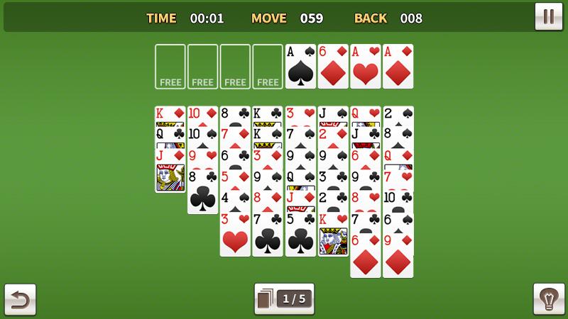 اسکرین شات 2 بازی World Solitaire