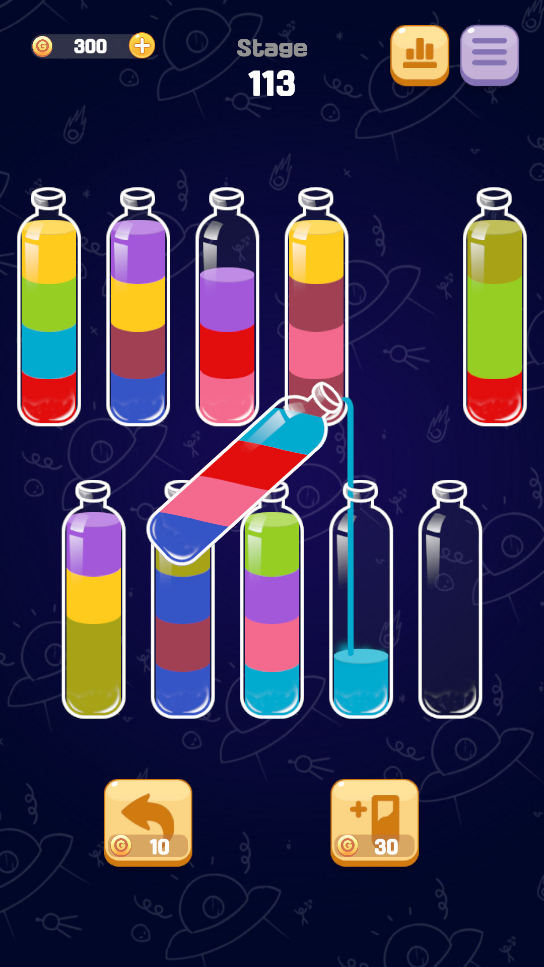 اسکرین شات 7 بازی Water Sort Quest