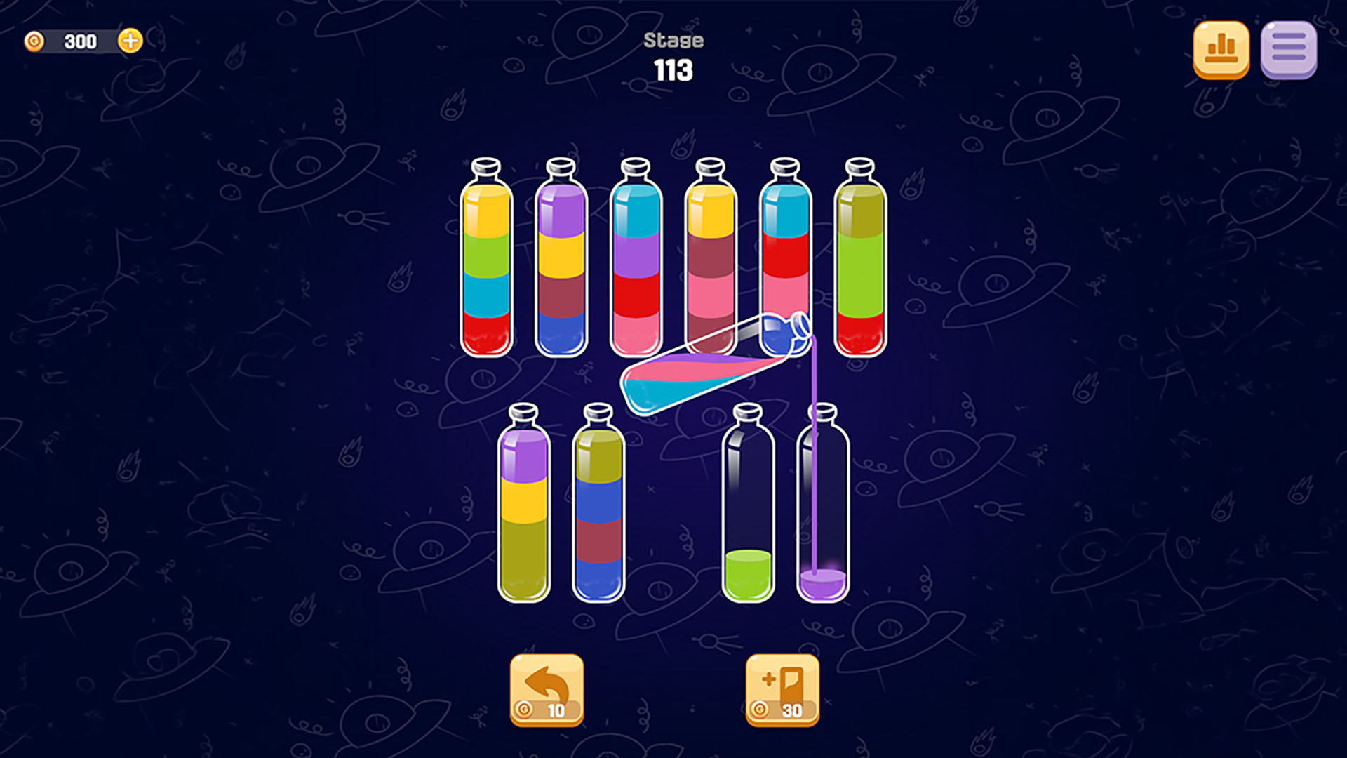 اسکرین شات 1 بازی Water Sort Quest