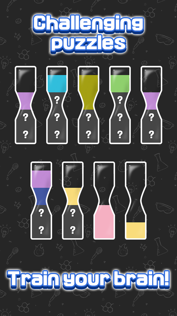 اسکرین شات 5 بازی Water Sort Quest