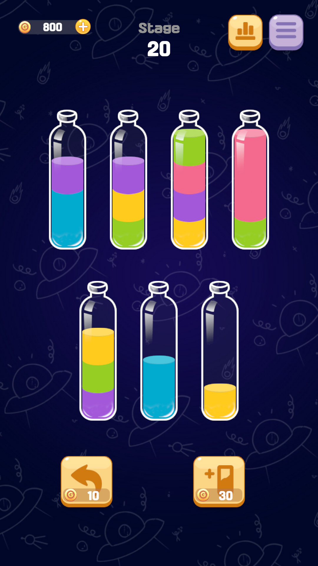 اسکرین شات 4 بازی Water Sort Quest