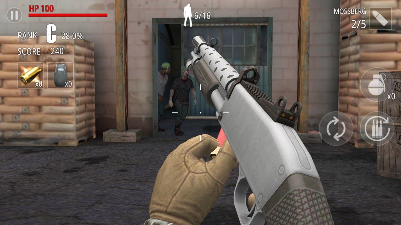 اسکرین شات 3 بازی Zombie Fire