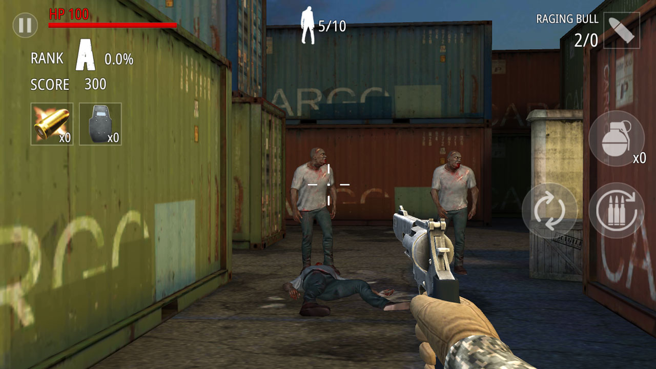 اسکرین شات 4 بازی Zombie Fire