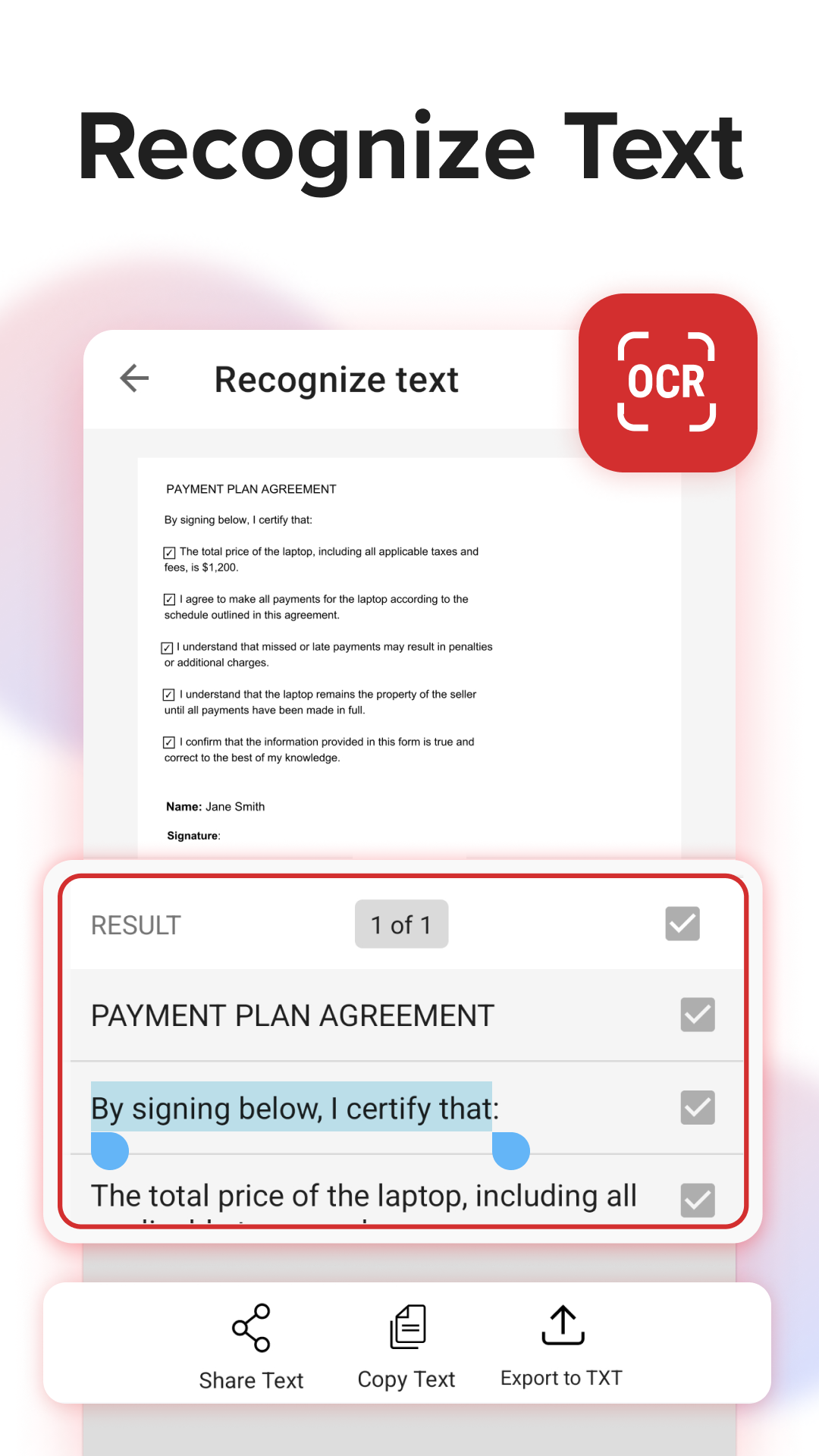 اسکرین شات 4 برنامه MobiPDF: PDF Editor & Scanner
