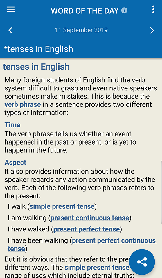 اسکرین شات 4 برنامه Oxford Grammar and Punctuation