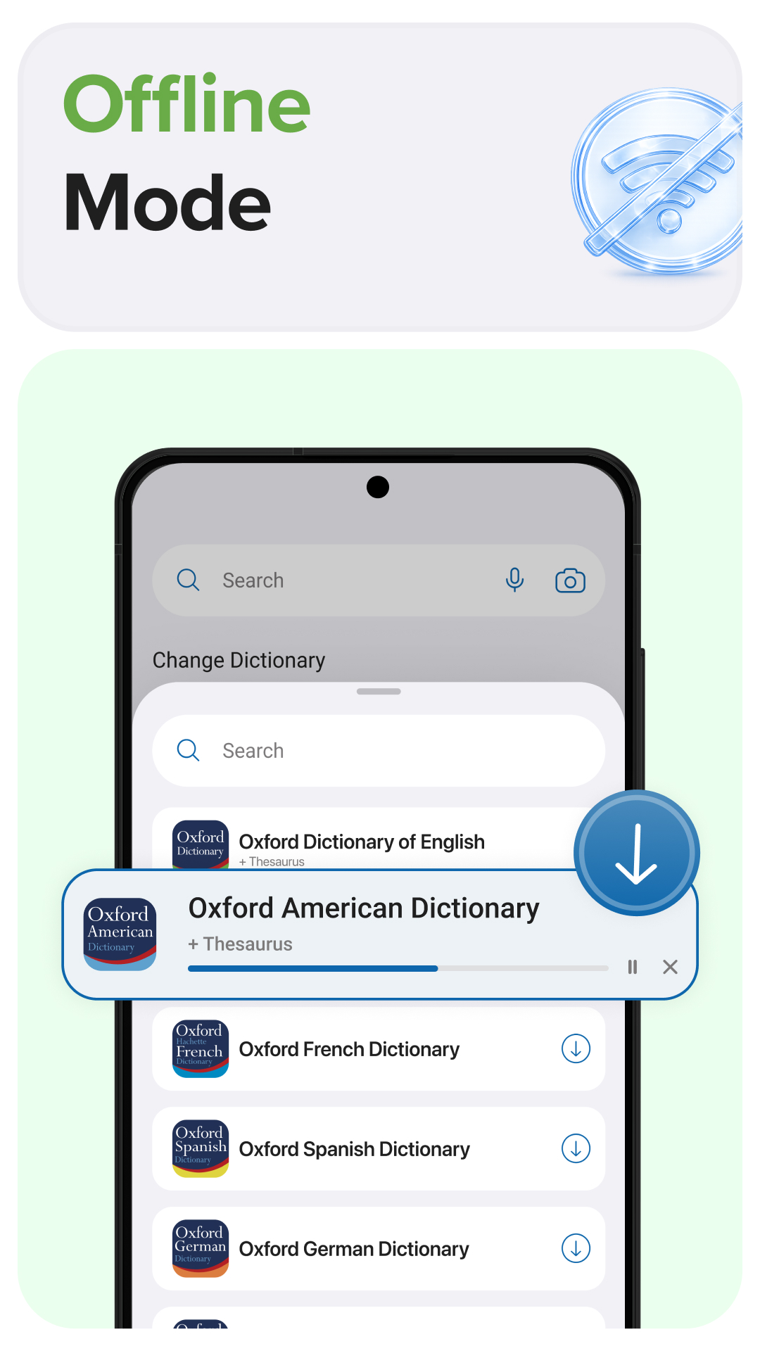 اسکرین شات 5 برنامه Oxford Dictionary