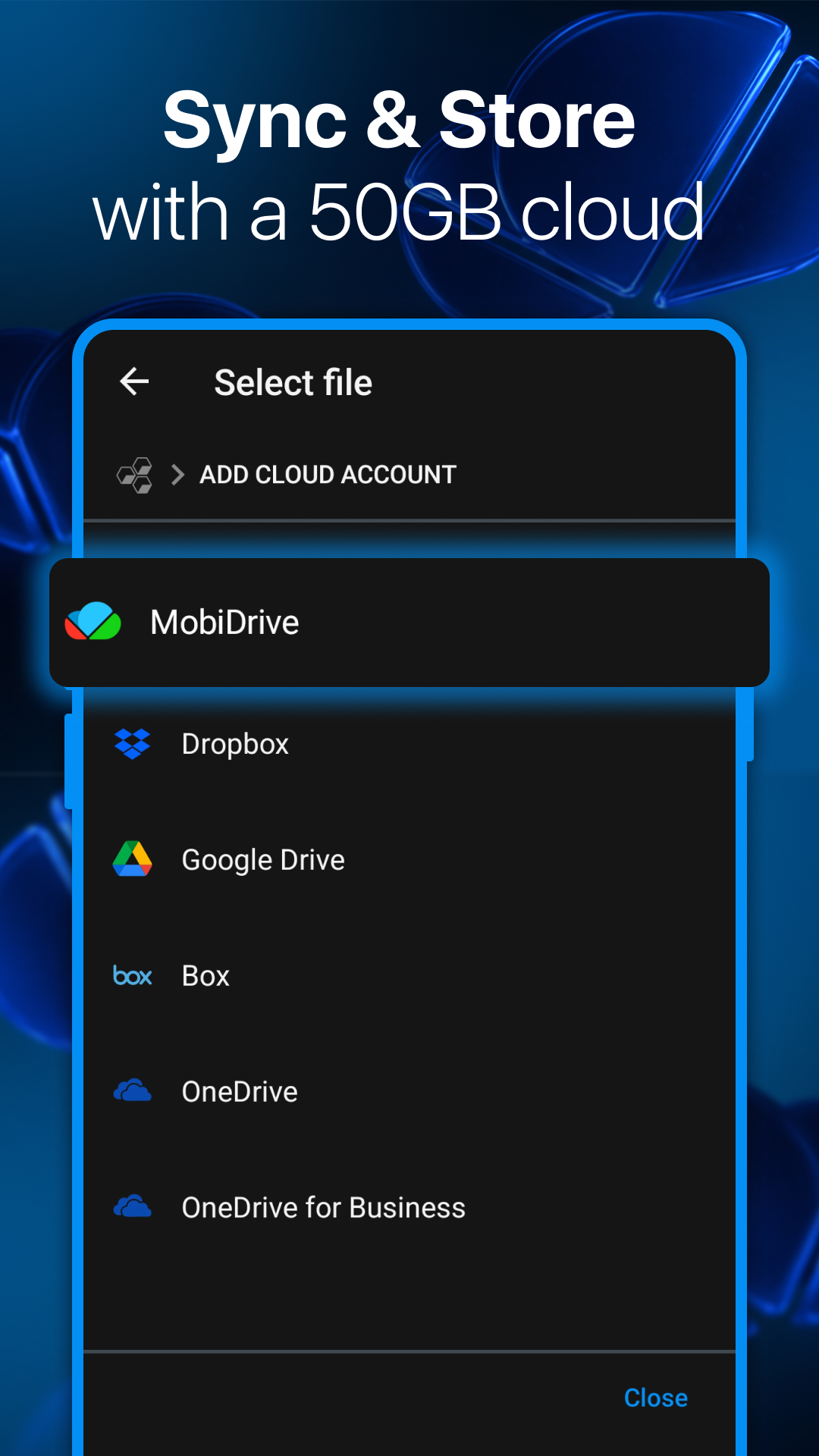 اسکرین شات 8 برنامه MobiOffice: Word, Sheets, PDF
