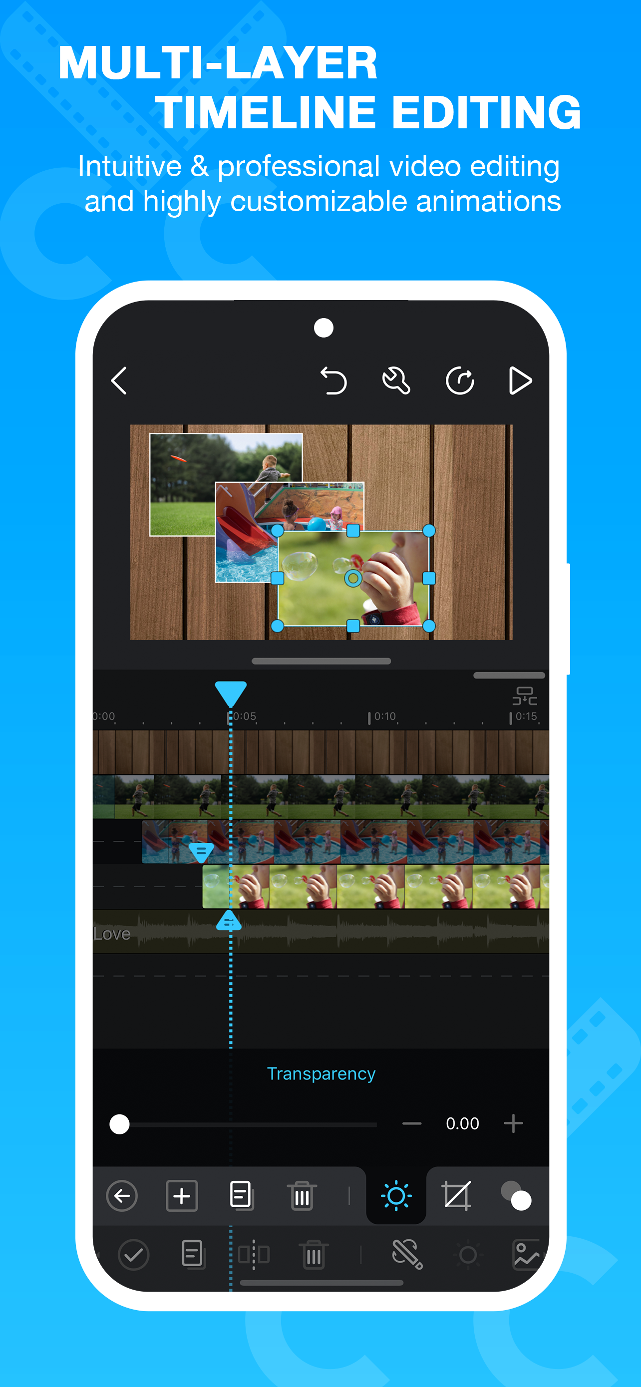 اسکرین شات 1 برنامه Cute CUT - Video Editor