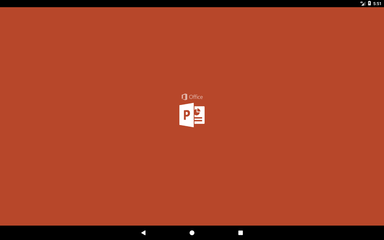 اسکرین شات 1 برنامه ‏‏پاورپوینت PowerPoint تبلت فارسی ‏آموزش