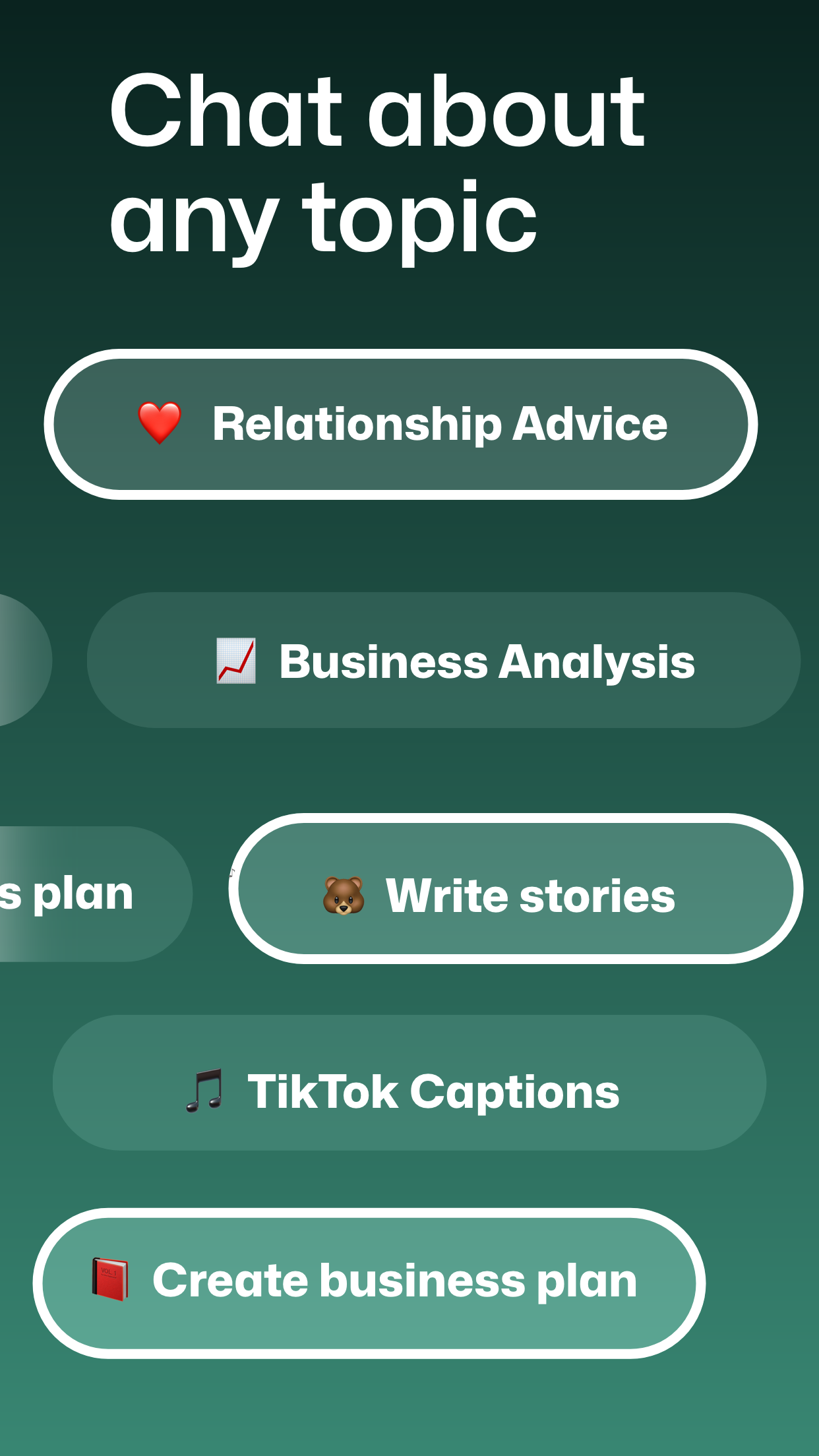 اسکرین شات 3 برنامه AI Chatbot - Chat AI Assistant