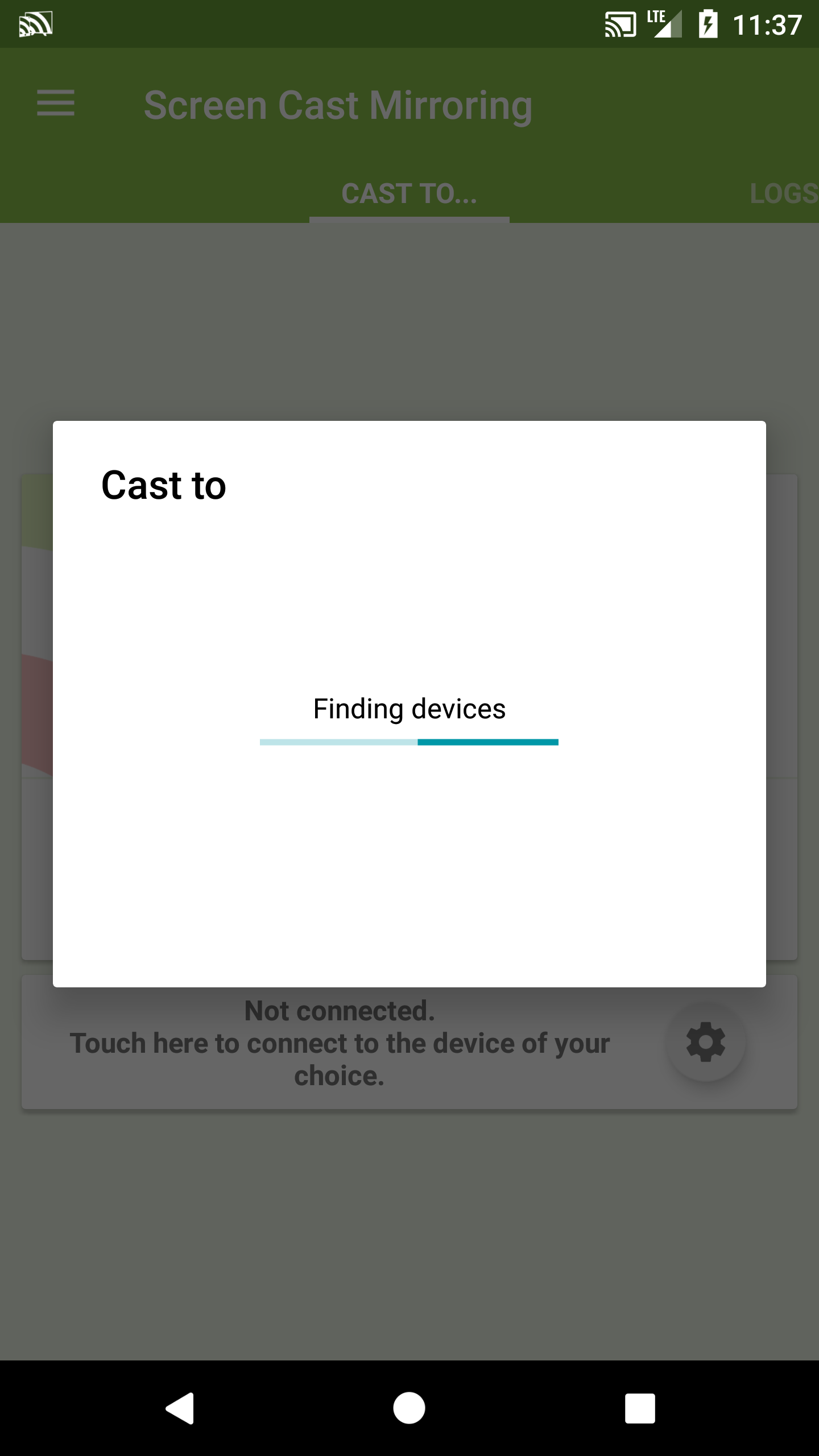 اسکرین شات 3 برنامه Screen Cast Mirroring - easy s