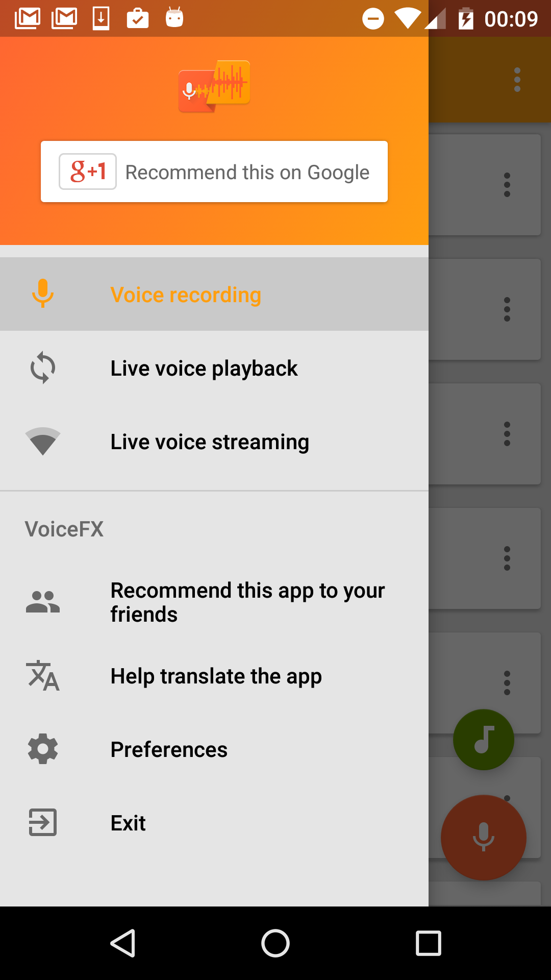 اسکرین شات 2 بازی VoiceFX - Voice Changer with v