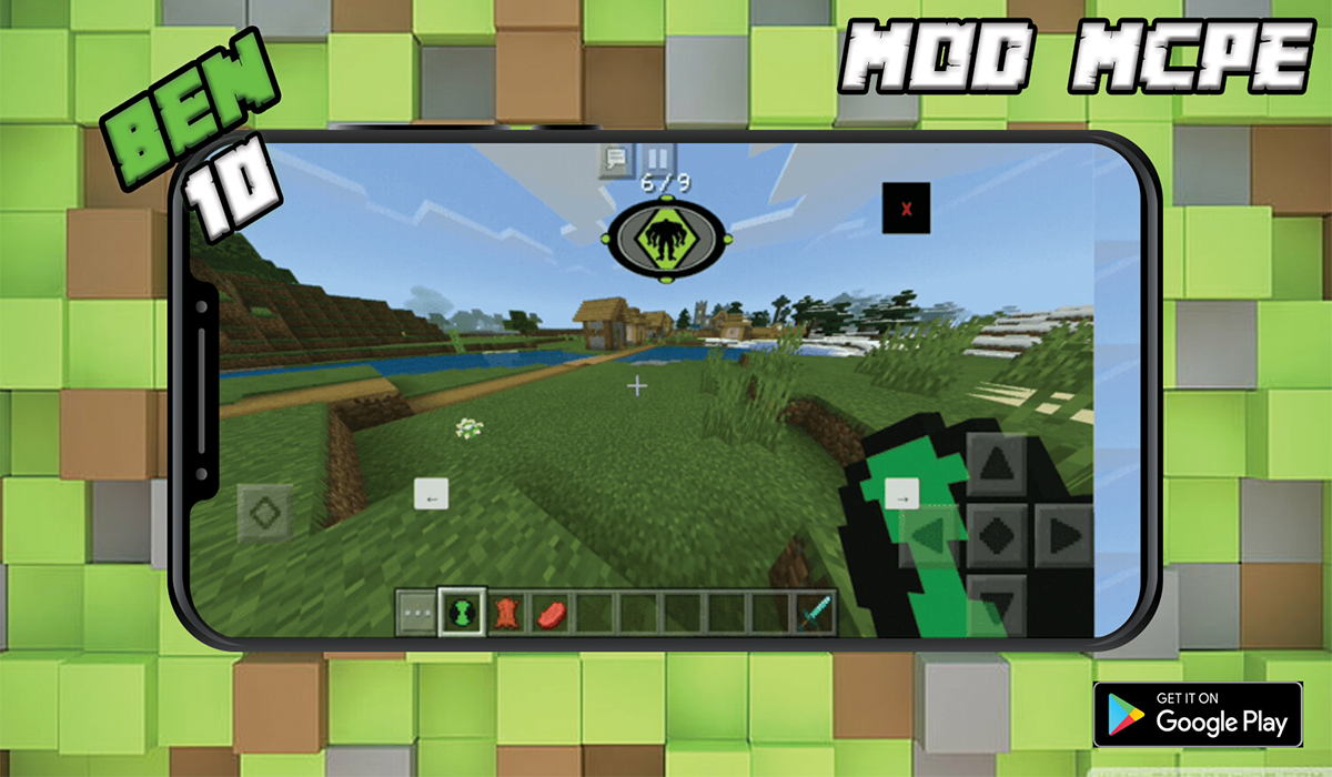 اسکرین شات 1 برنامه Ben Mod 10 Alien for Minecraft