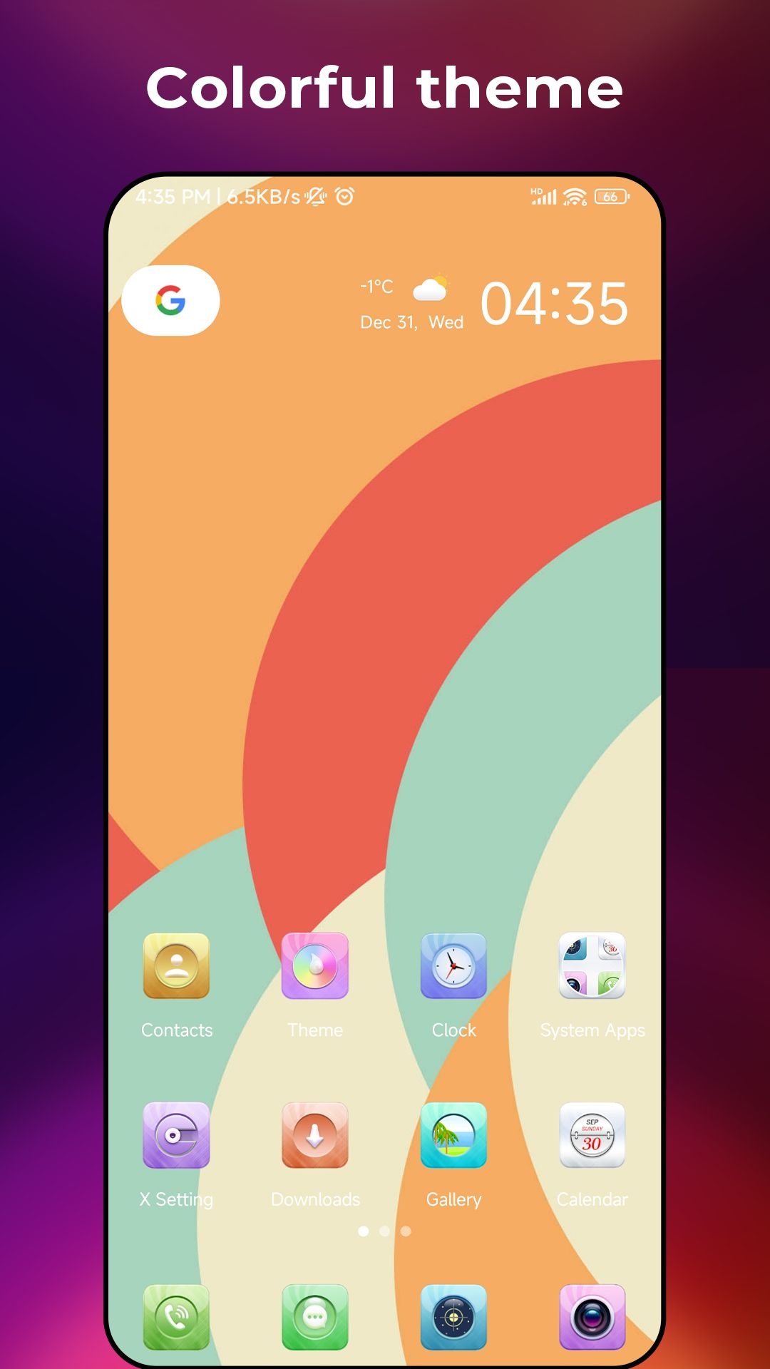 اسکرین شات 3 برنامه X Launcher - Model x launcher