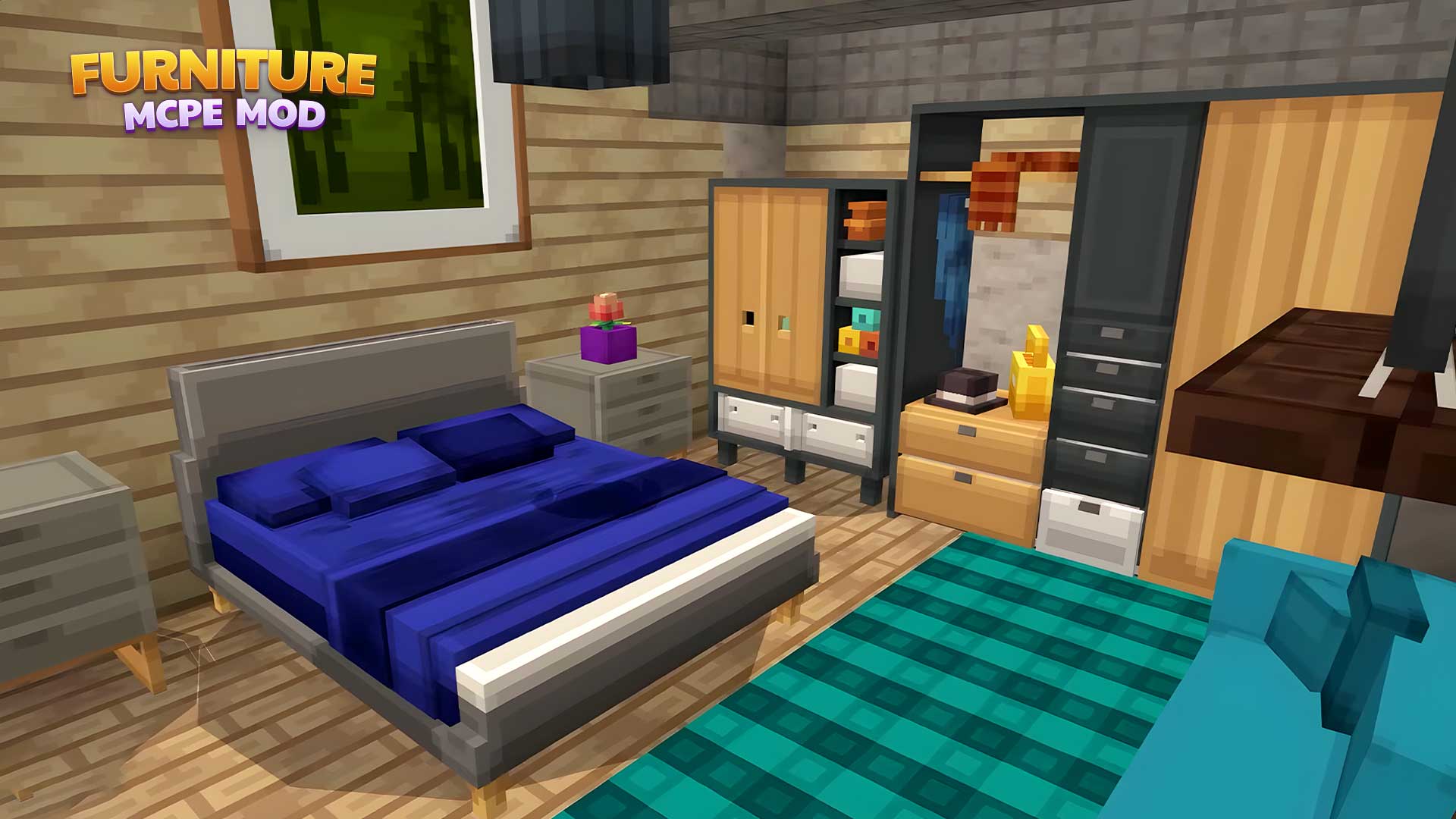 اسکرین شات 2 برنامه Furniture Mod For Minecraft