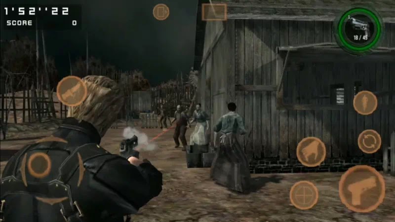 اسکرین شات 4 بازی بازی رزیدنت اویل 4 اندروید