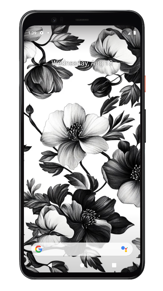 اسکرین شات 3 برنامه ‏تصویر زمینه سیاه سفید