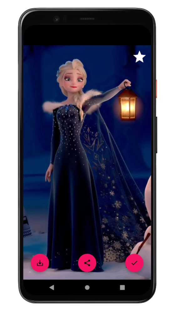 اسکرین شات 11 برنامه تصویر زمینه السا و آنا