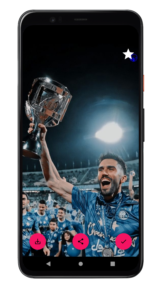 اسکرین شات 4 برنامه ‏تصویر زمینه آبی پوشان پایتخت