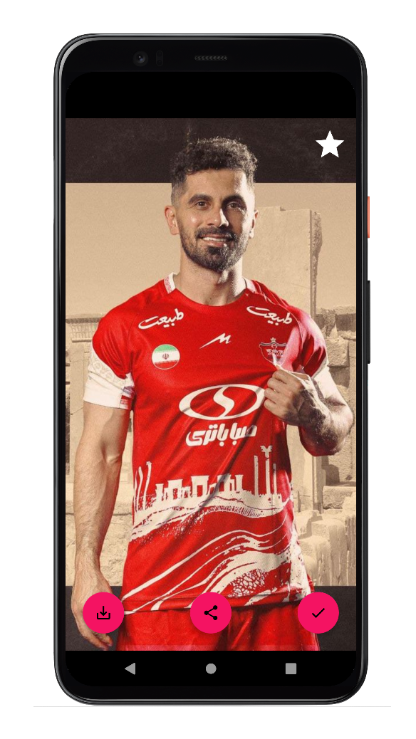 اسکرین شات 7 برنامه ‏‏تصویر زمینه پرسپولیس