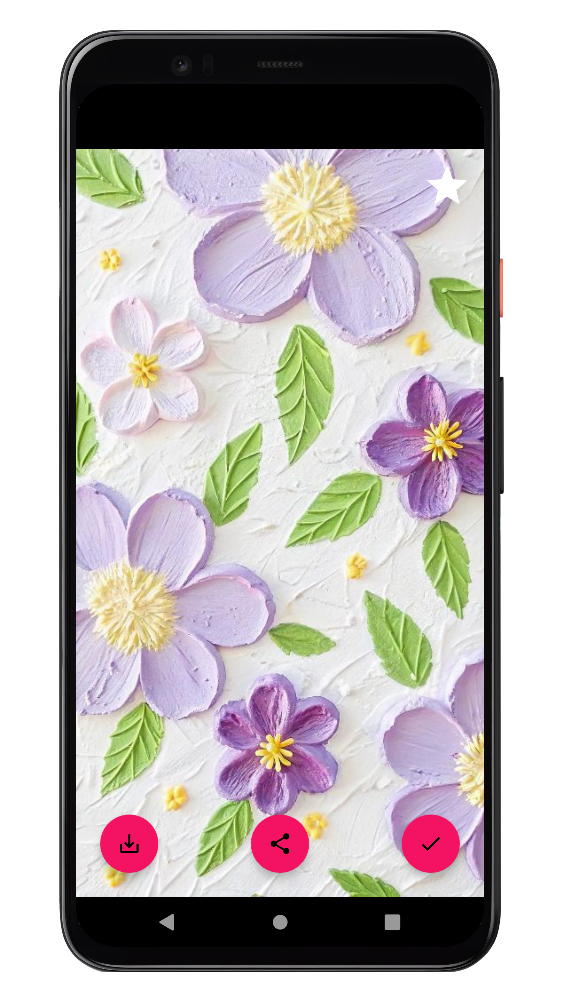 اسکرین شات 3 برنامه ‏تصویر زمینه بنفش دخترانه