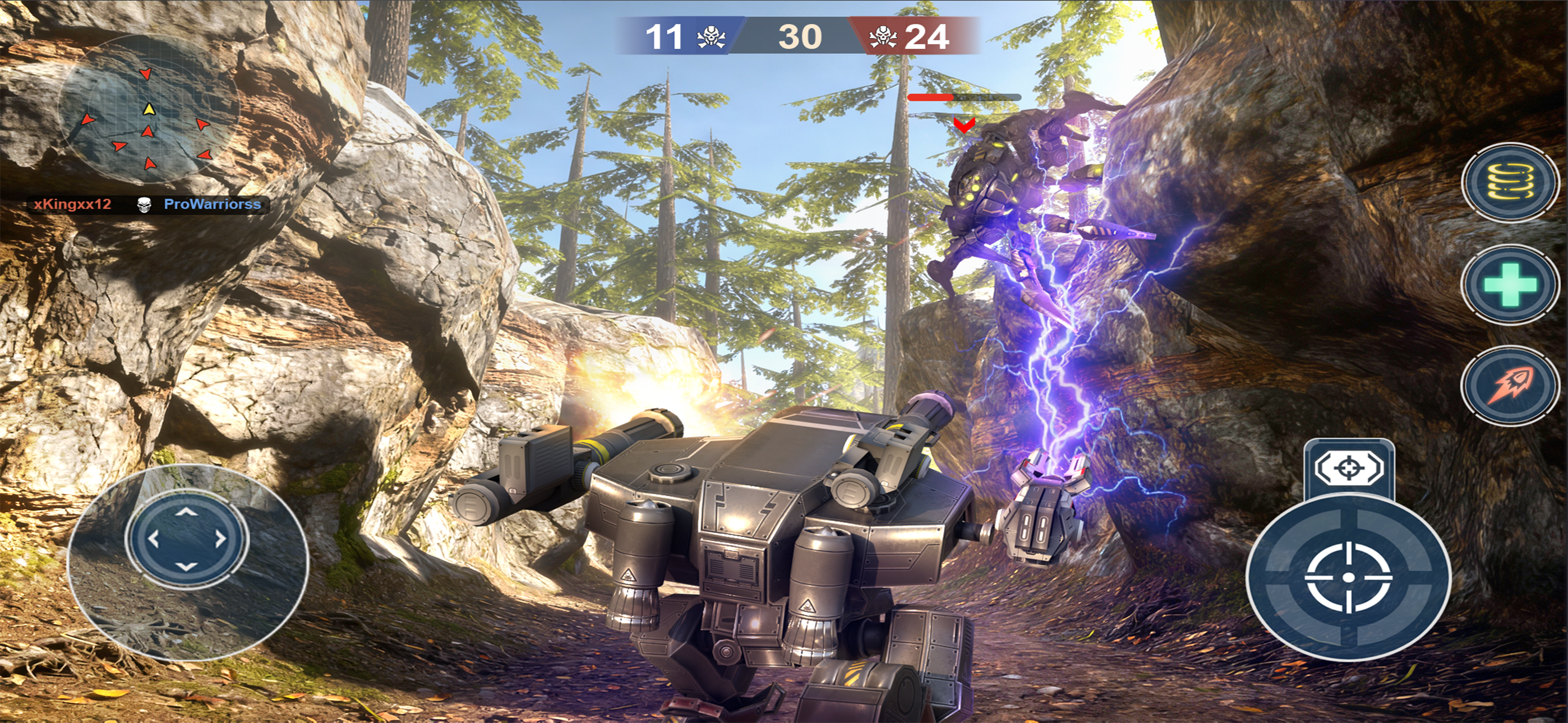 اسکرین شات 6 بازی Mech Wars Online Robot Battles