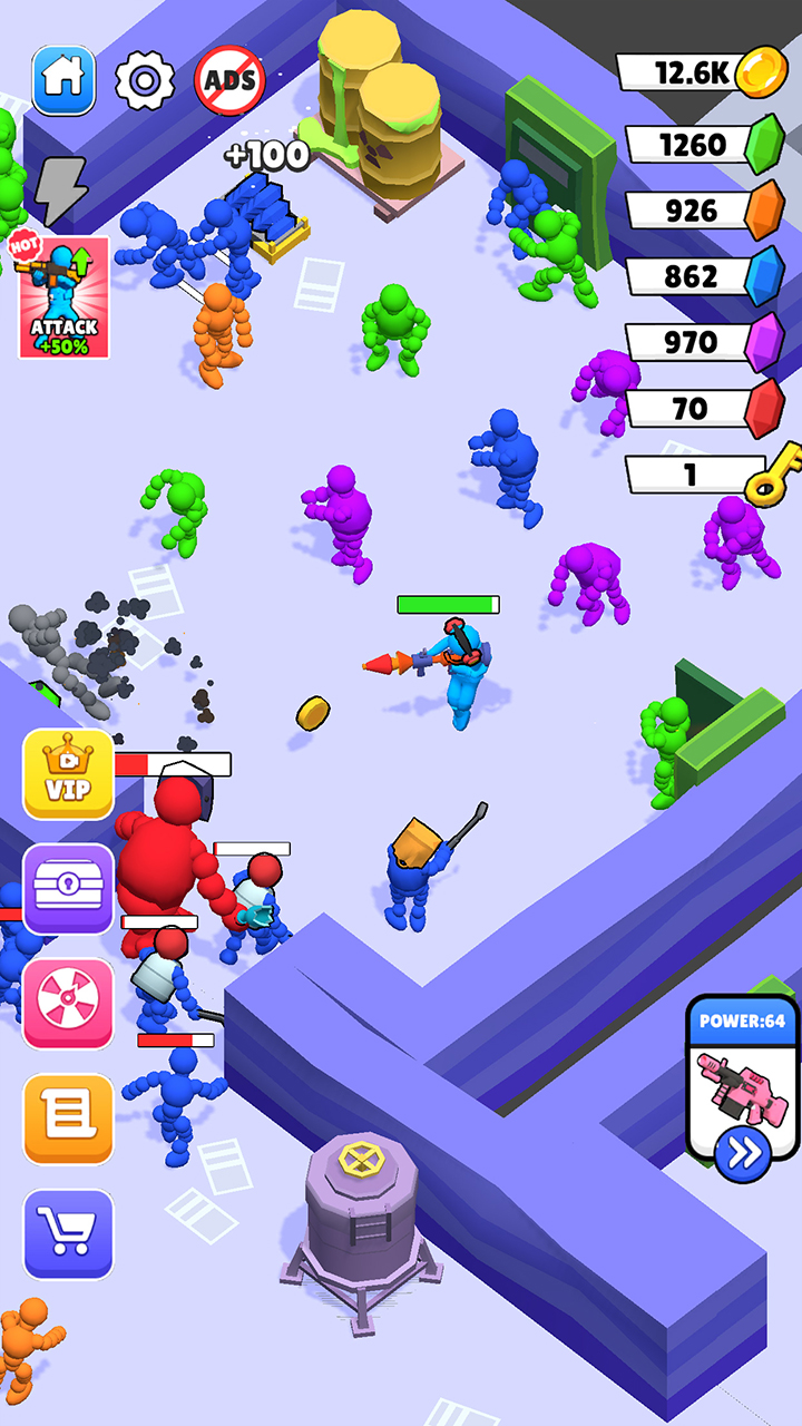 اسکرین شات 2 بازی Crazy shooting  zombies