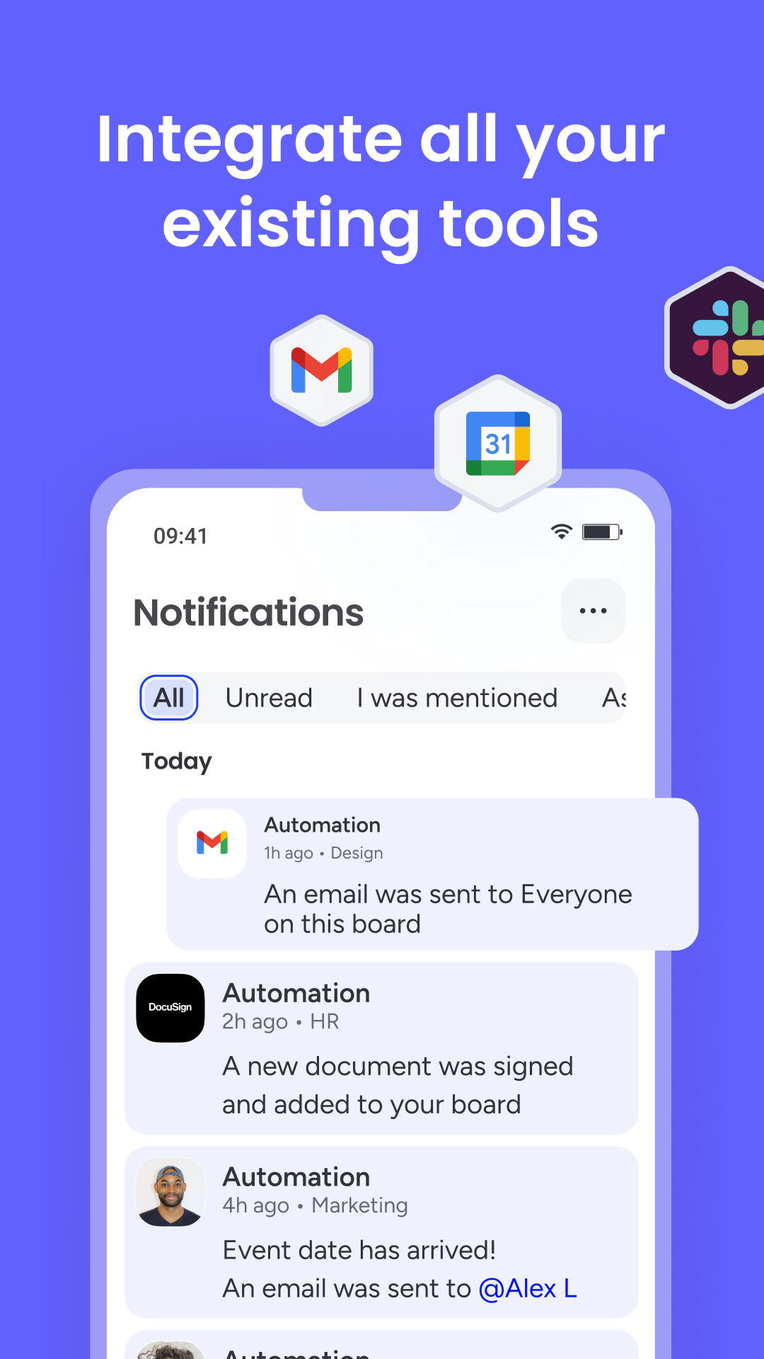 اسکرین شات 3 برنامه monday.com - AI Work Platform