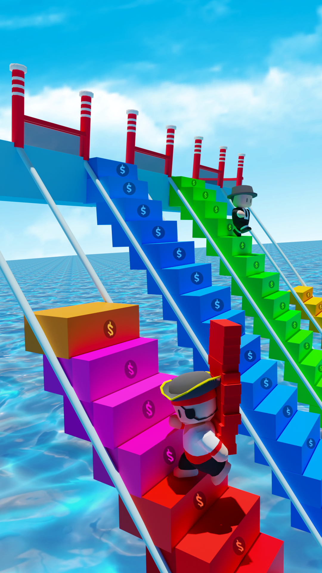 اسکرین شات 3 بازی Bridge Game - Race Master 3D