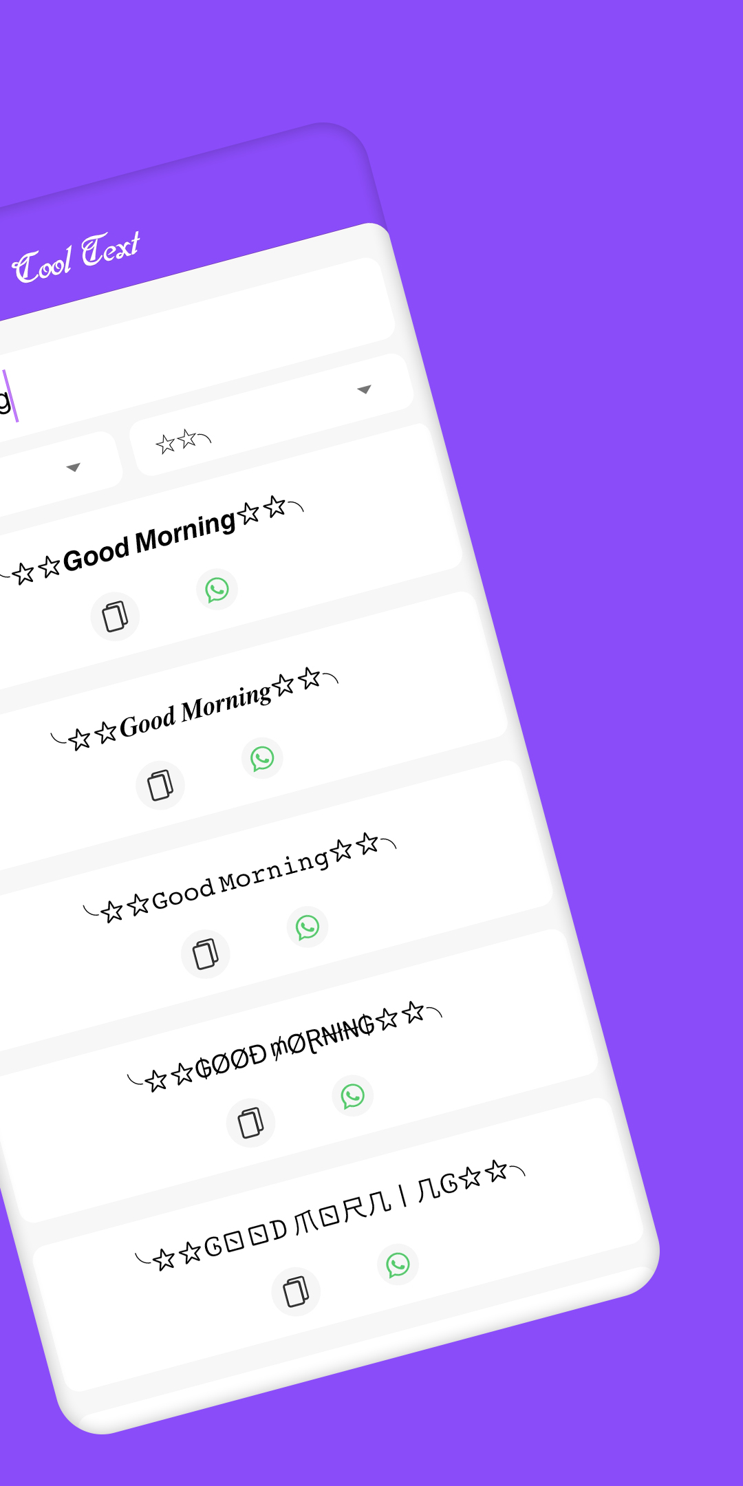 اسکرین شات 4 برنامه Font Style & Stylish Name