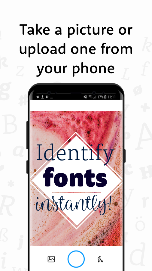 اسکرین شات 2 برنامه WhatTheFont