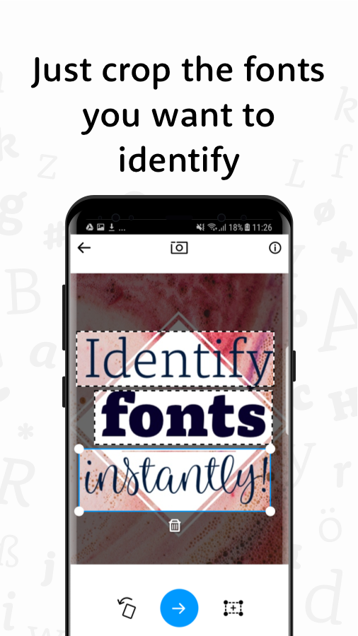 اسکرین شات 3 برنامه WhatTheFont