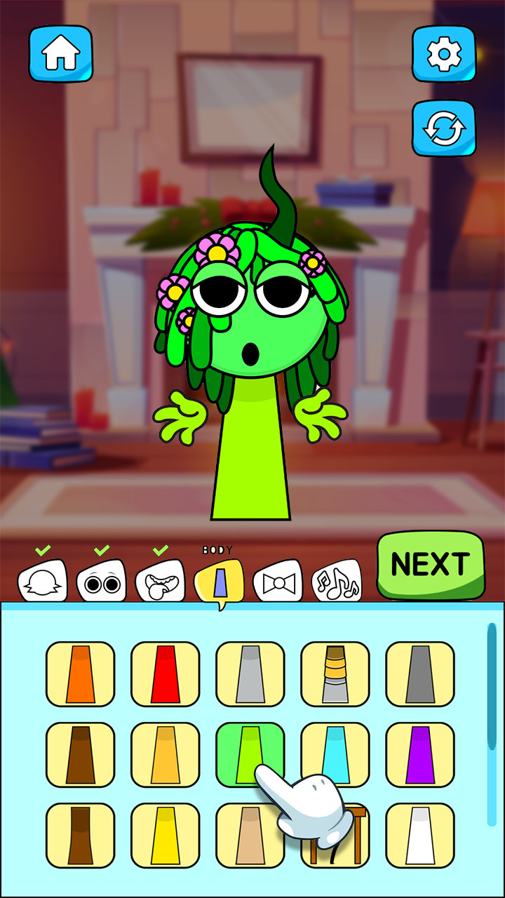 اسکرین شات 3 بازی Monster Design: Music Makeover