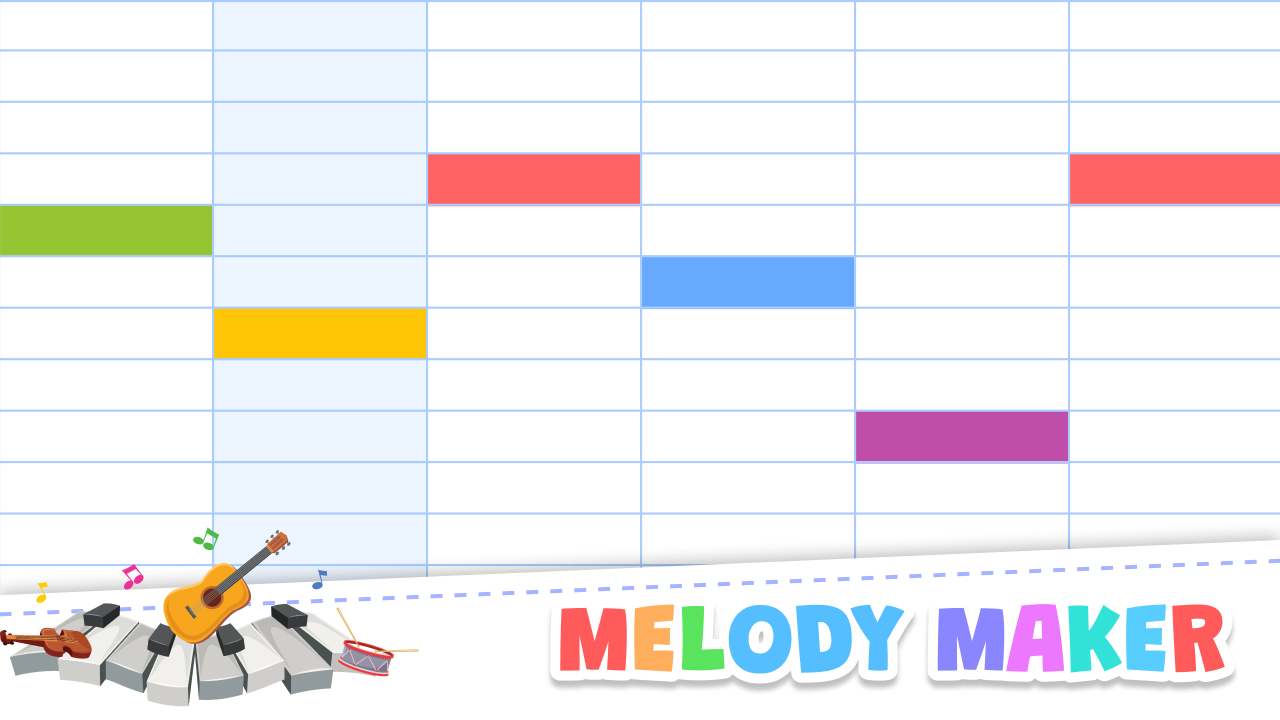 اسکرین شات 2 برنامه Monster Melody: Music Maker