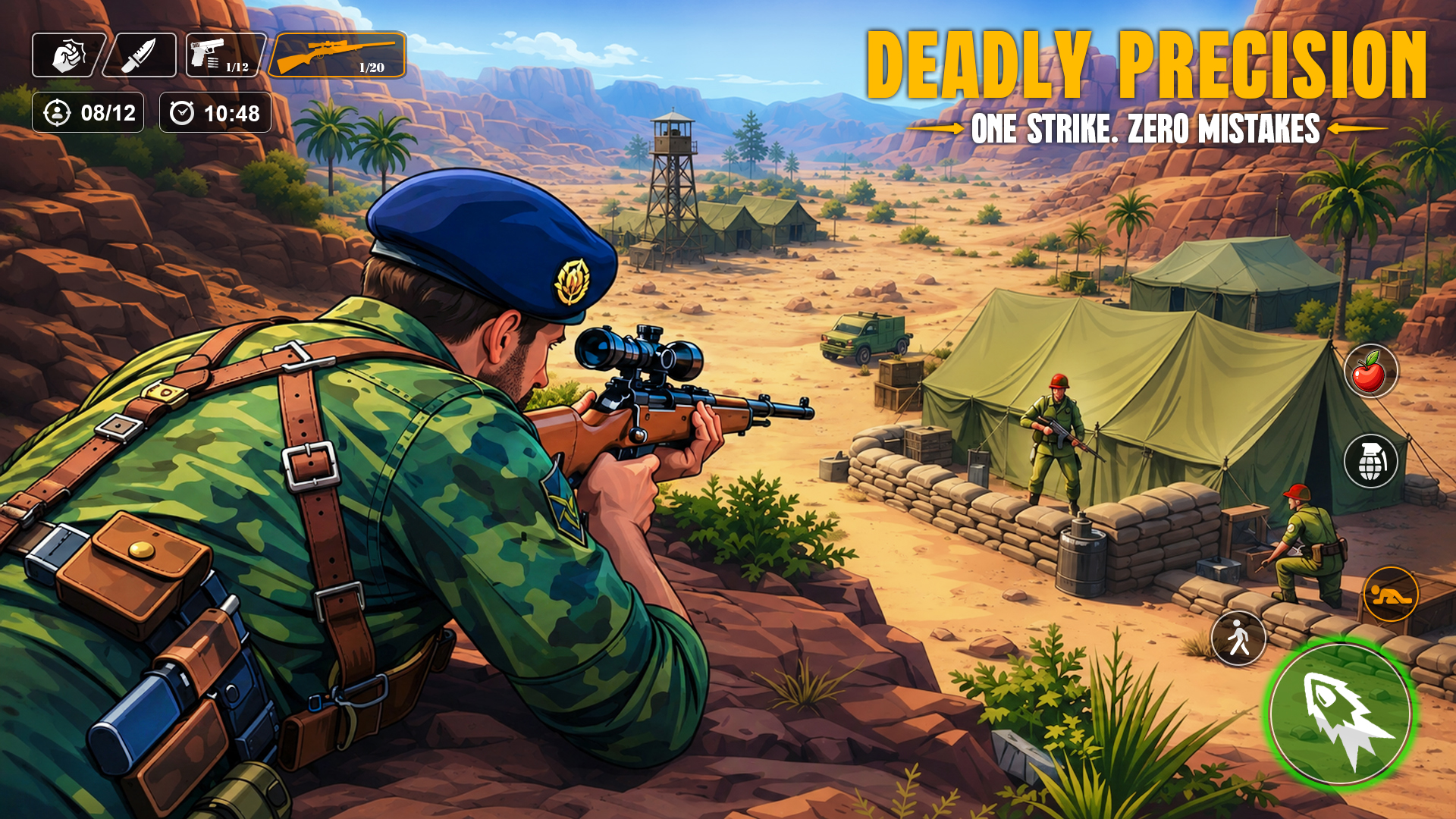 اسکرین شات 5 بازی Commando Survival War Game WW2