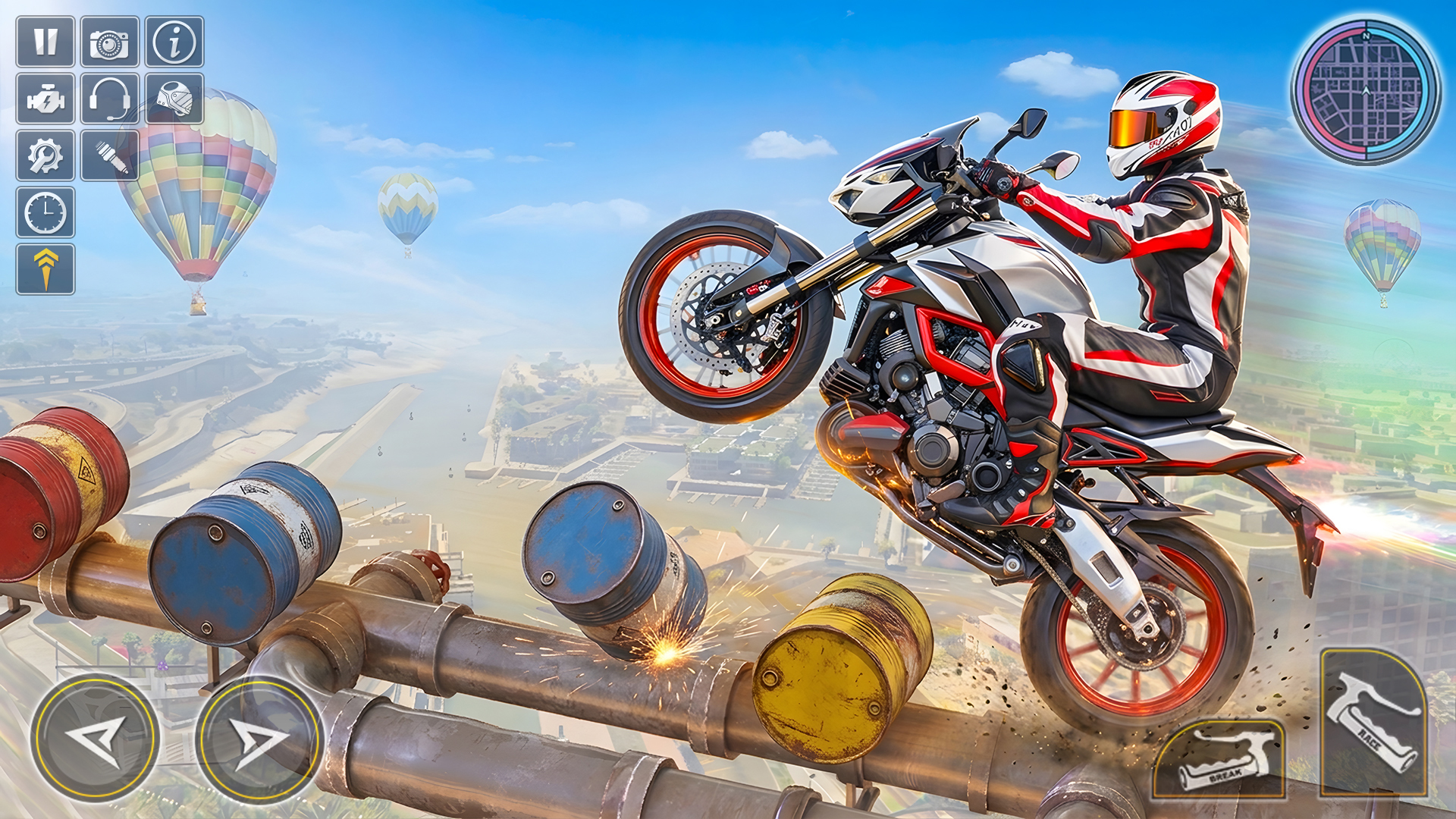 اسکرین شات 3 بازی Bike Stunts Games: Bike Racing