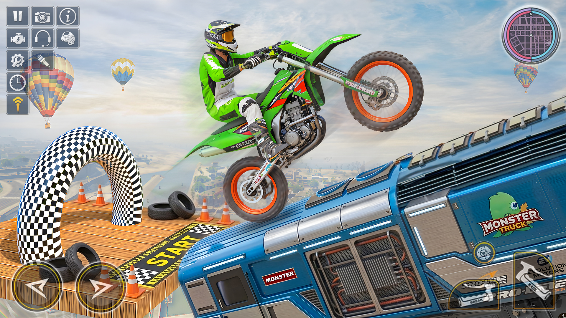 اسکرین شات 6 بازی Bike Stunts Games: Bike Racing