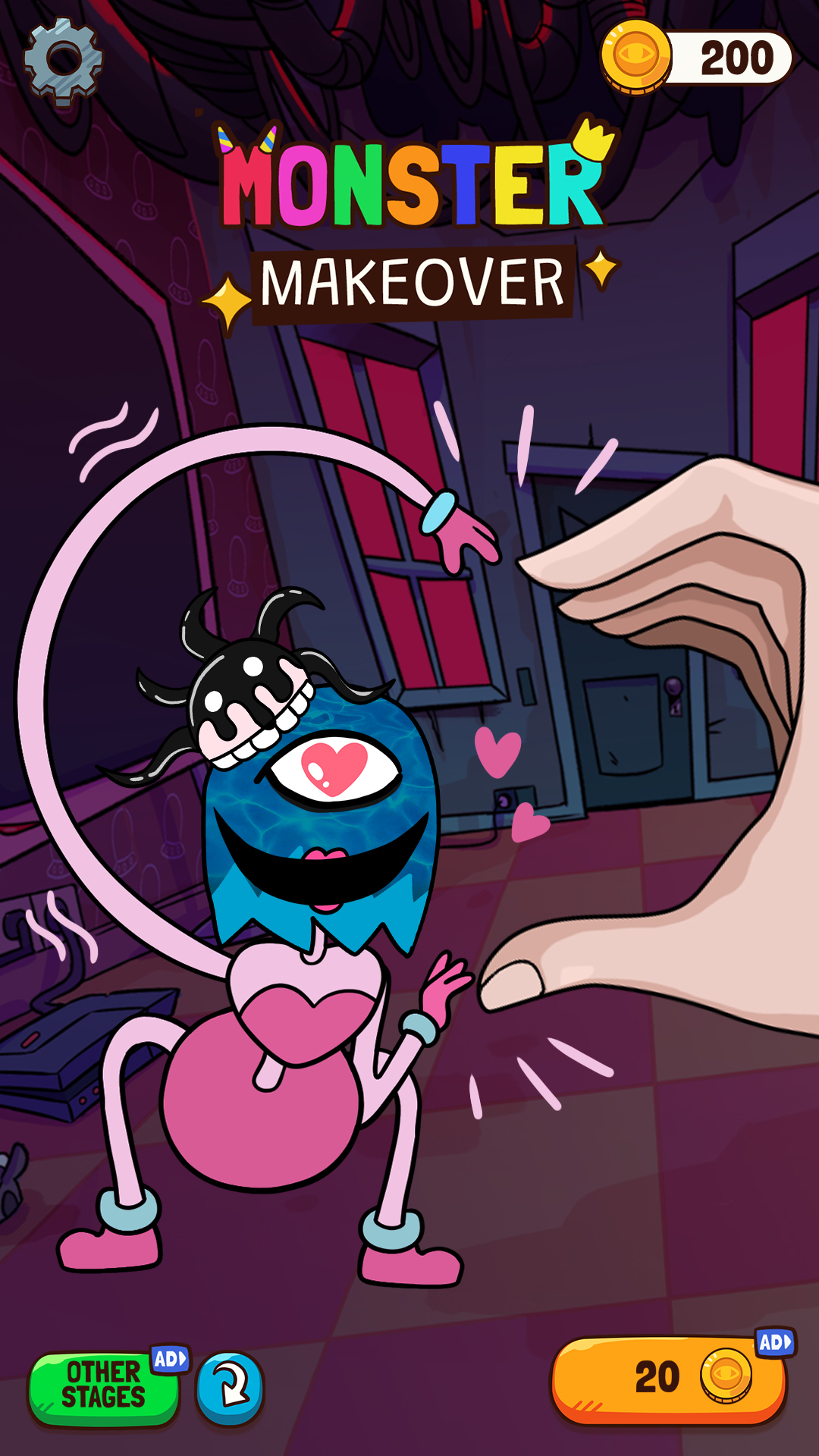 اسکرین شات 6 بازی Monster Makeover: Mix Monsters