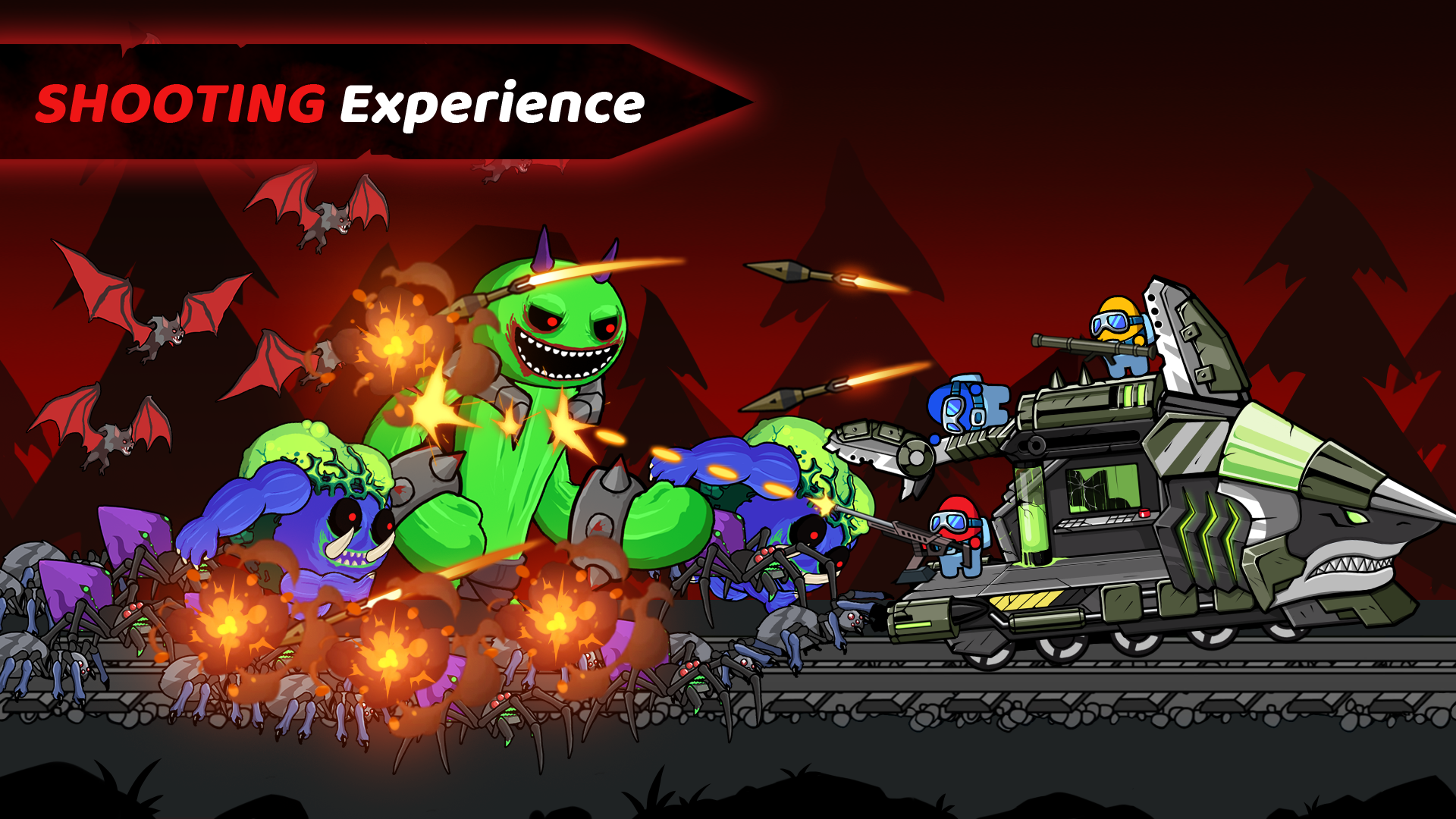 اسکرین شات 1 بازی Monsters Survivor: Shoot & Run