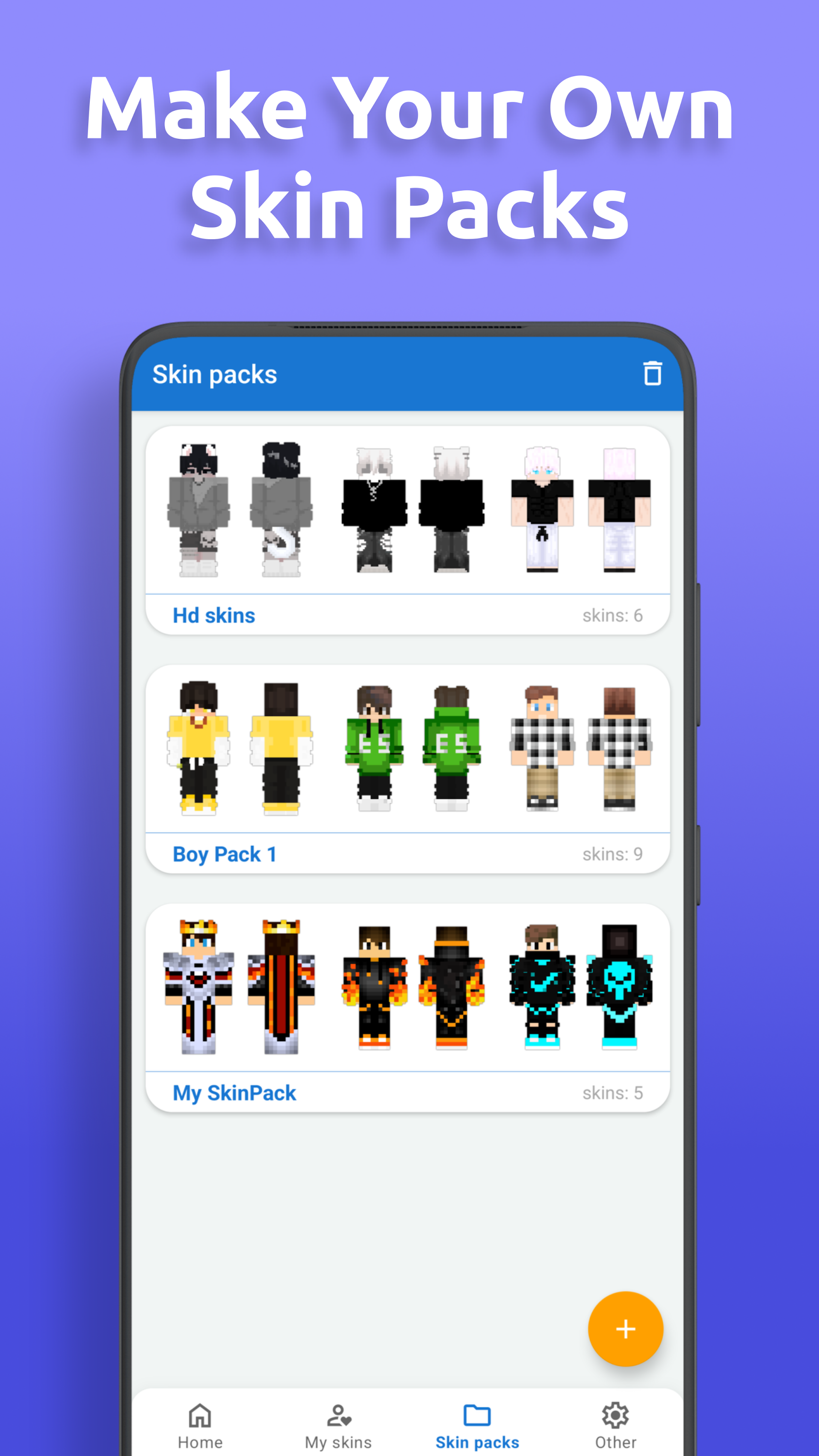 اسکرین شات 6 برنامه Boys Skins for Minecraft PE