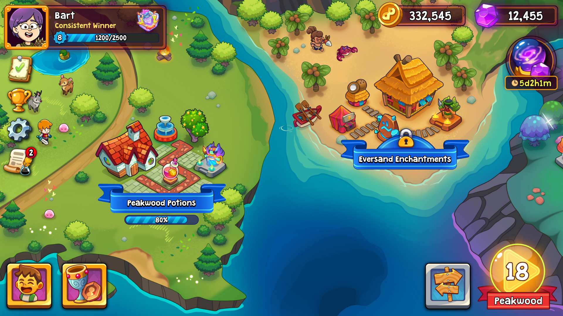 اسکرین شات 6 بازی Potion Punch 2: Cooking Quest