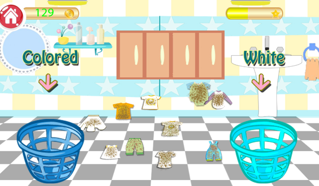 اسکرین شات 3 بازی Laundry Clothes Washing