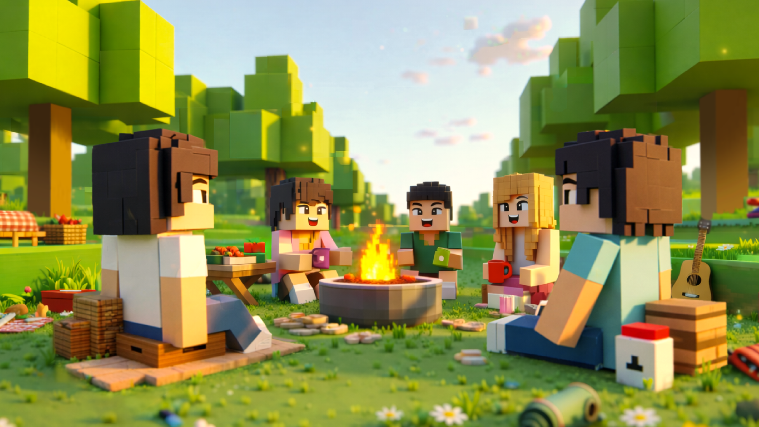 اسکرین شات 1 بازی Town Building Life Simulator