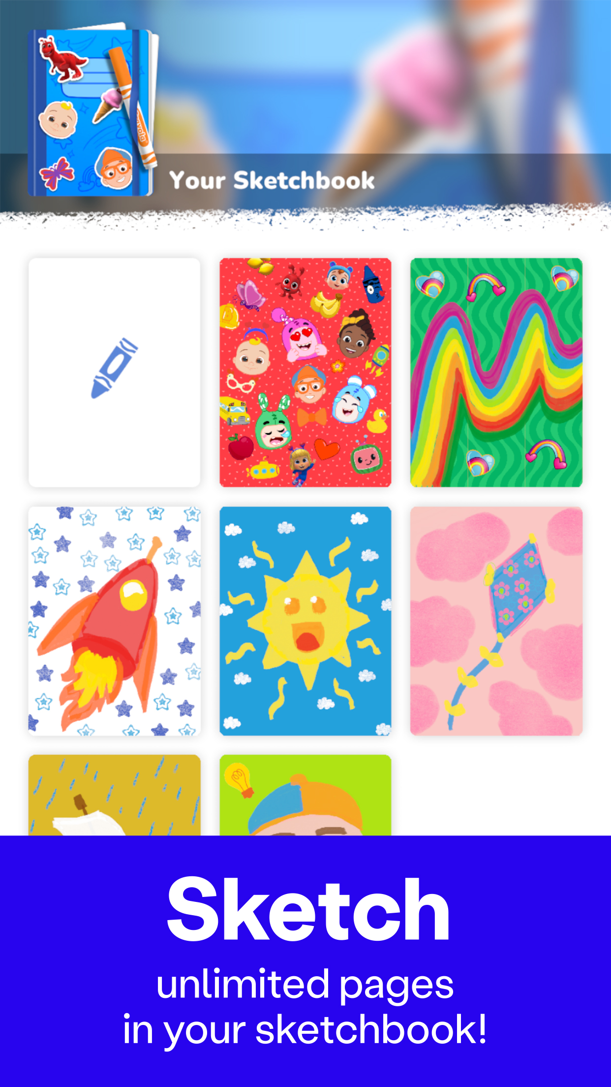 اسکرین شات 6 بازی Coloring with Blippi & Friends