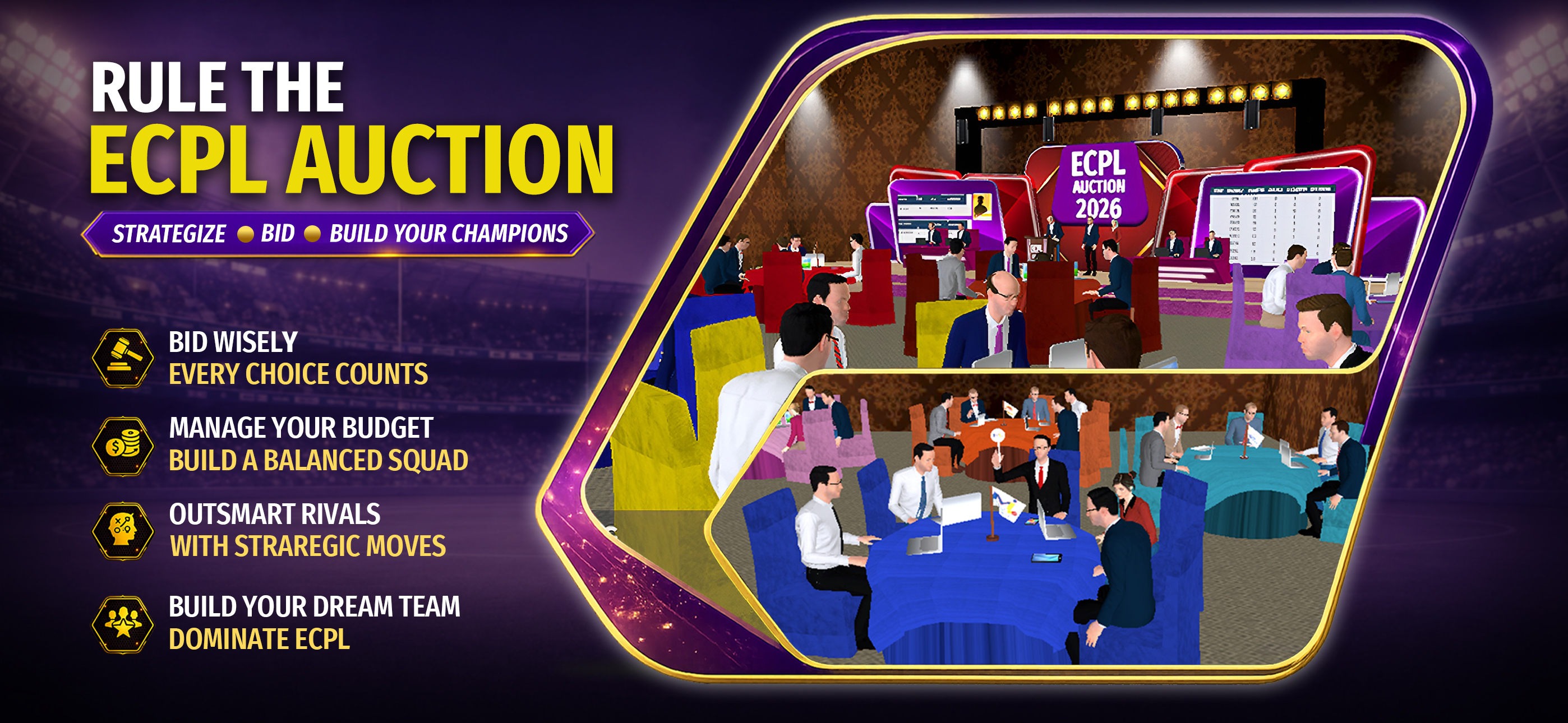اسکرین شات 4 بازی Epic Cricket – Real 3D Game