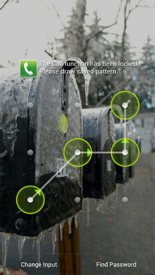 اسکرین شات 5 برنامه Perfect AppLock(App Protector)