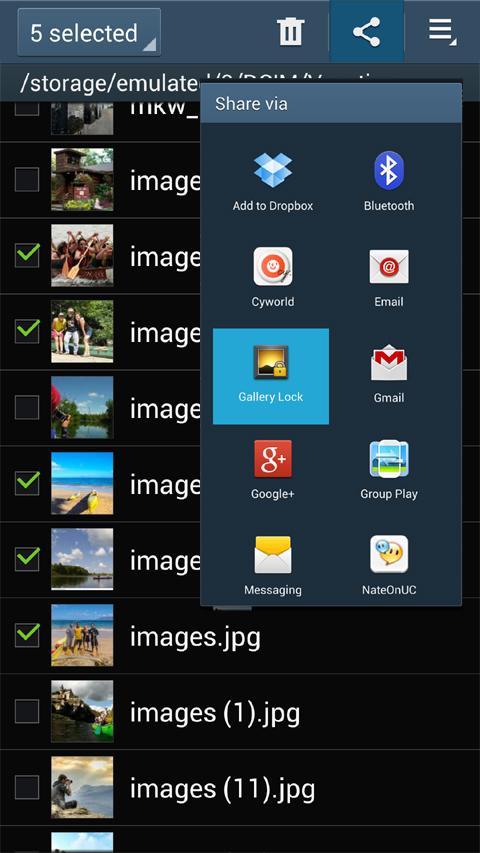 اسکرین شات 8 برنامه Gallery Lock (Hide pictures)